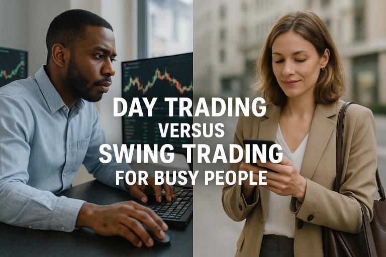 Day trading versus swing trading for busy people