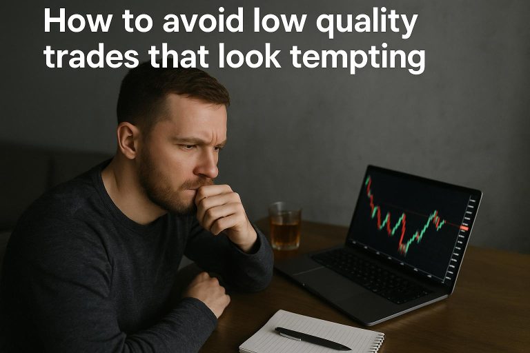 How to avoid low quality trades that look tempting
