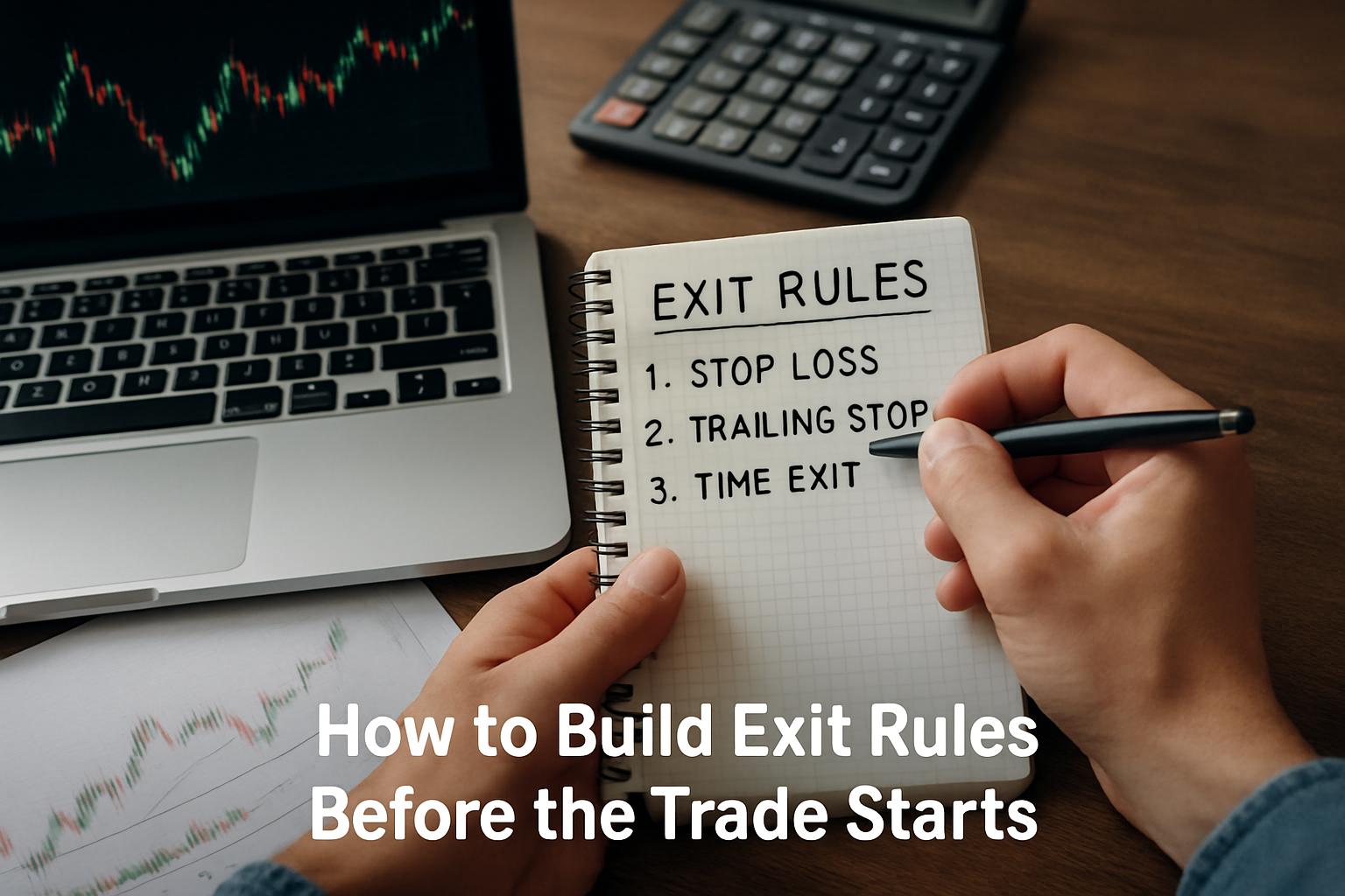 How to build exit rules before the trade starts