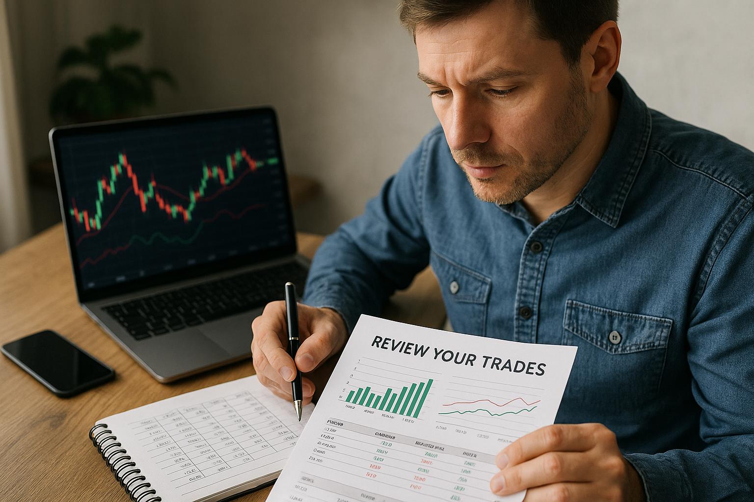 How to review your trades and actually learn something