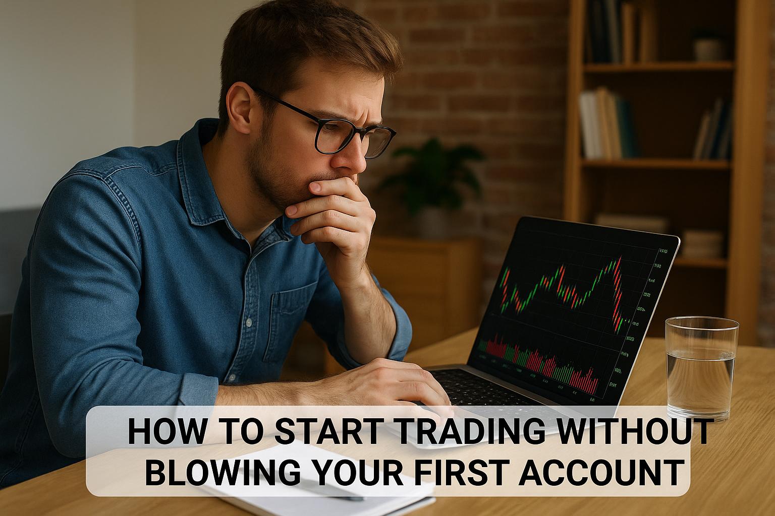 How to start trading without blowing your first account